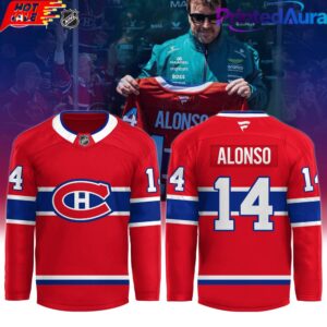 Montreal Canadiens x Alonso Special Hockey Jersey