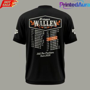 Morgan Wallen x Clemson Tigers Football “Still The Problem Tour 2026” Memorial Stadium T-Shirt 2 Morgan Wallen x Clemson Tigers Football “Still The Problem Tour 2026” Memorial Stadium T-Shirt 2