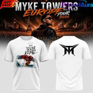 Myke Towers Young King Version Tee
