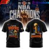 New York Basketball NBA Finals Champions Blue Shirt
