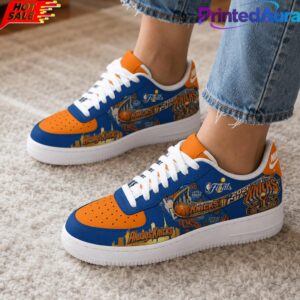 New York Knick 2026 NBA Champions 'Always Knicks' Air Force 1 Shoes 2