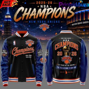 New York Knick 2026 NBA Champions Jacket