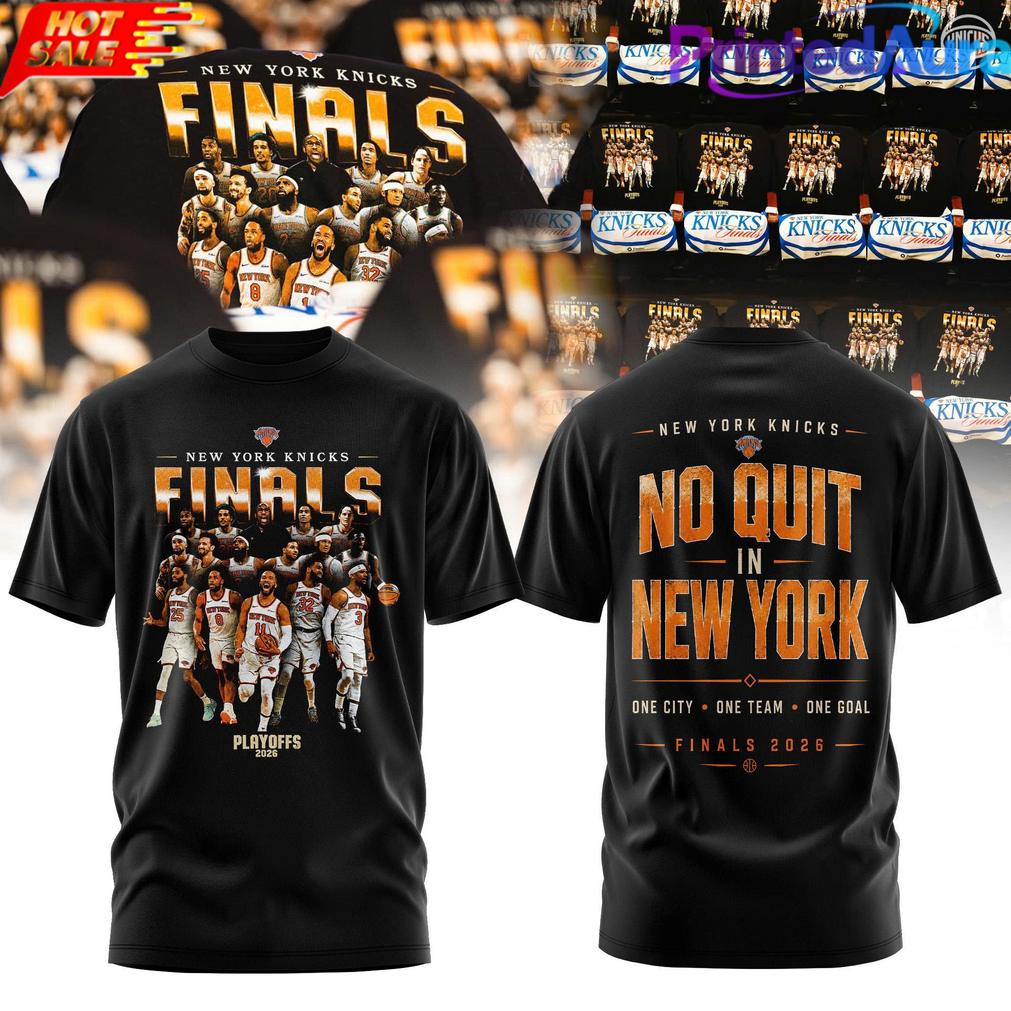 New York Knick 2026 ‘No Quit In New York’ – Finals 2026 Tee New York Knick 2026 ‘No Quit In New York’ – Finals 2026 Tee