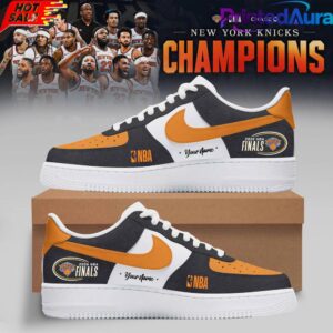 New York Knicks 2026 Eastern Conference Champions Custom Air Force 1