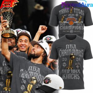 New York Knicks 2026 NBA Finals Champions Limited Edition Tee