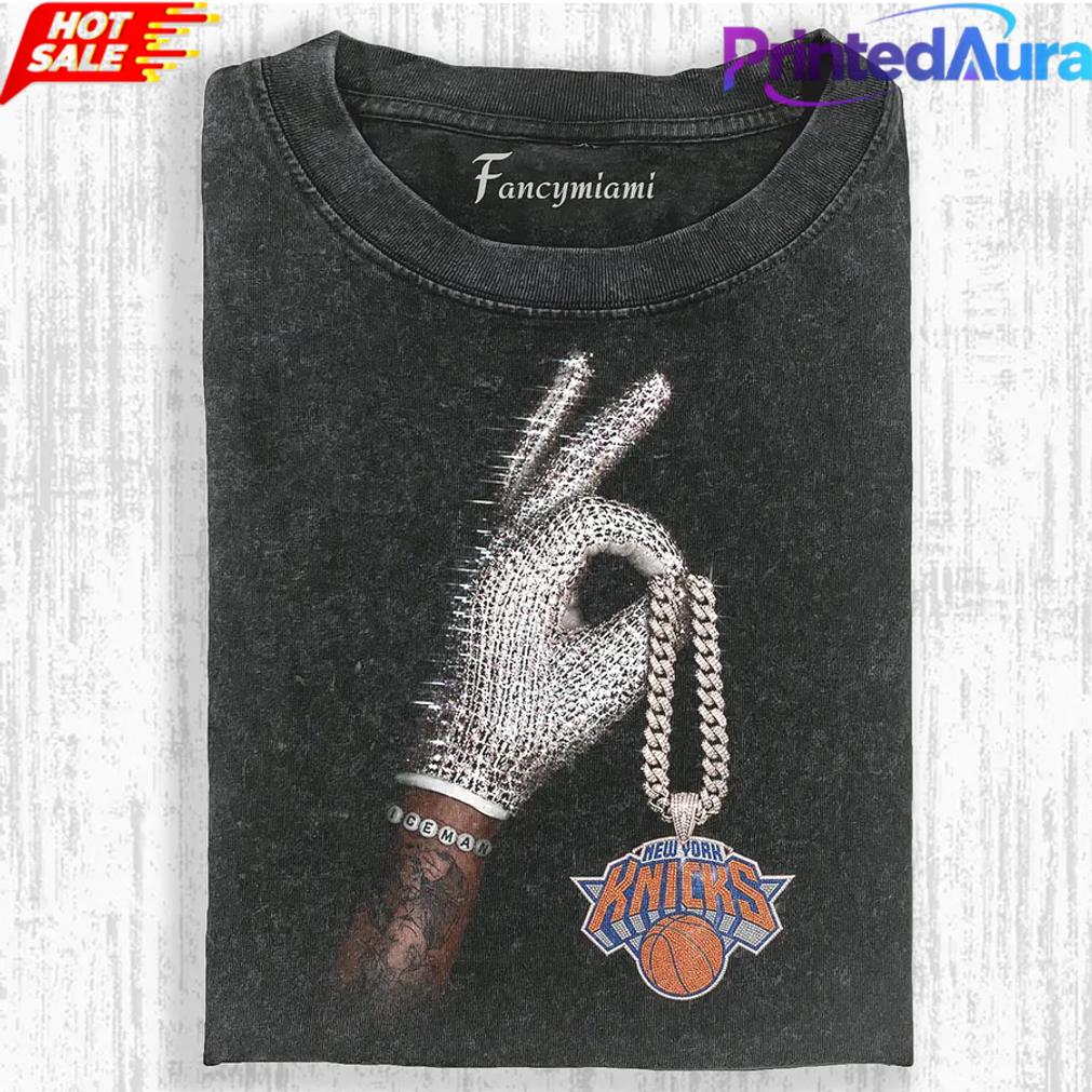 New York Knicks 2026 NBA Finals Ice Man Tee New York Knicks 2026 NBA Finals Ice Man Tee