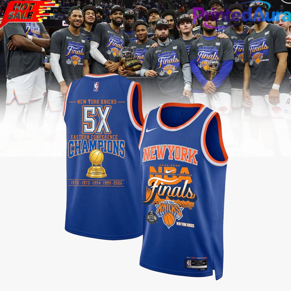 New York Knicks 5X Eastern Conference Champions Jersey New York Knicks 5X Eastern Conference Champions Jersey