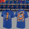 New York Basketball NBA Finals Champions Blue Shirt
