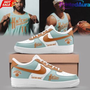 New York Knicks x Lady Liberty Custom Air Force 1 Shoes