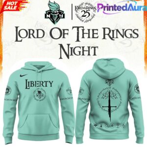 New York Liberty The Lord of The Rings Hoodie
