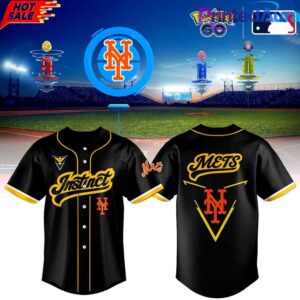 New York Mets Pokémon Go Night 2026 ‘Instinct’ Special Jersey