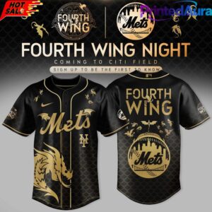 New York Mets x Fourth Wing Night Baseball Jersey