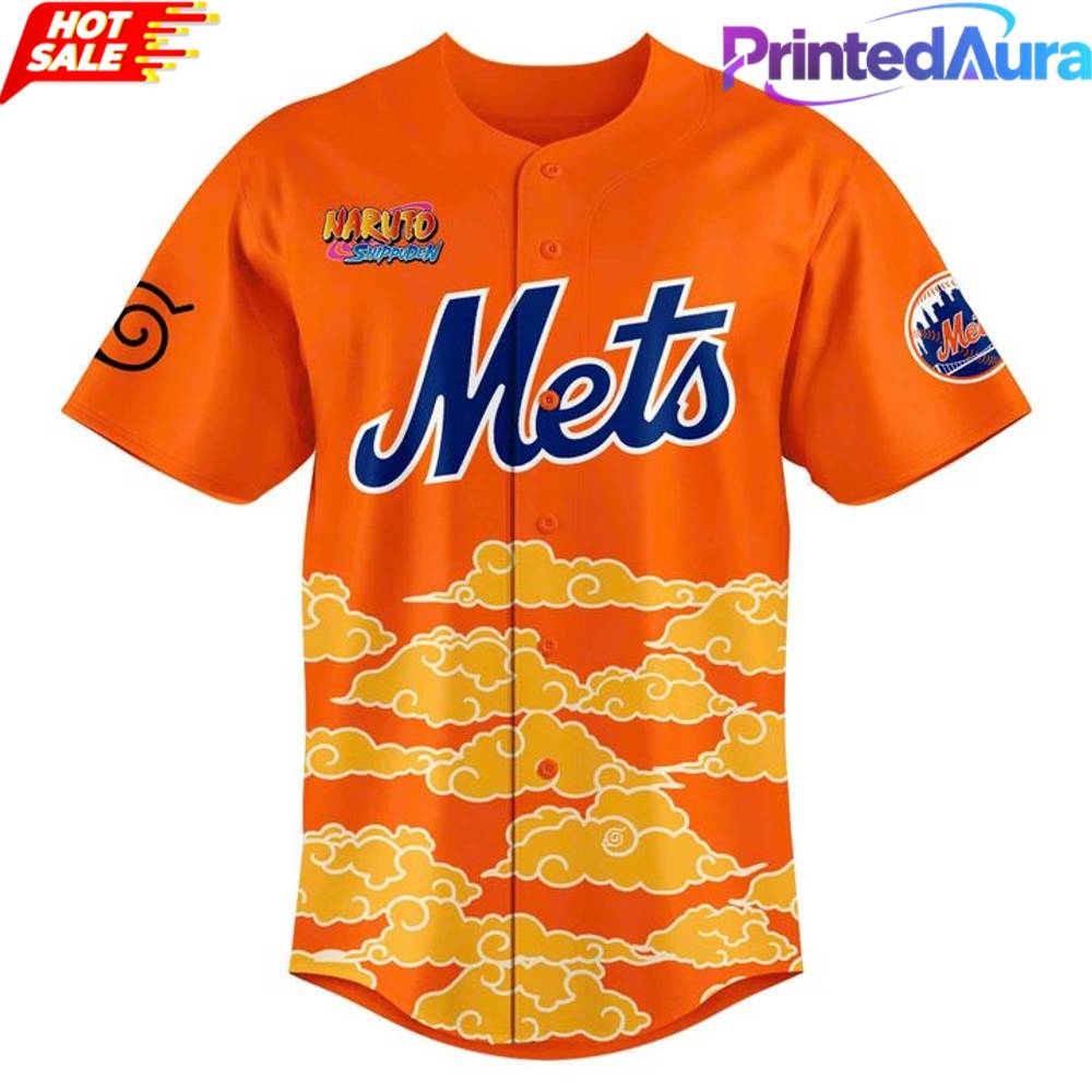 New York Mets x Naruto Shippuden Night 2026 Baseball Jersey New York Mets x Naruto Shippuden Night 2026 Baseball Jersey