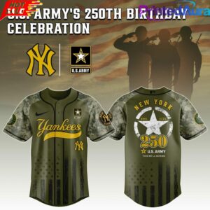New York Yankees MLB x 250 US ARMY Baseball Jersey