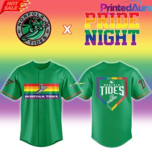 Norfolk Tides Pride Night 2026 Custom Jersey