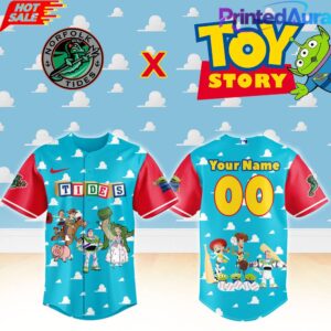Norfolk Tides x Toy Story Night Custom Baseball Jersey