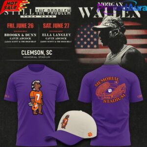 Norris Bear Morgan Wallen x Clemson Tigers Tee