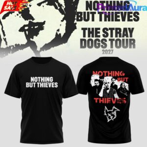 Nothing but Thieves Stray Dogs 2026 Riot Vision Graphic Tee