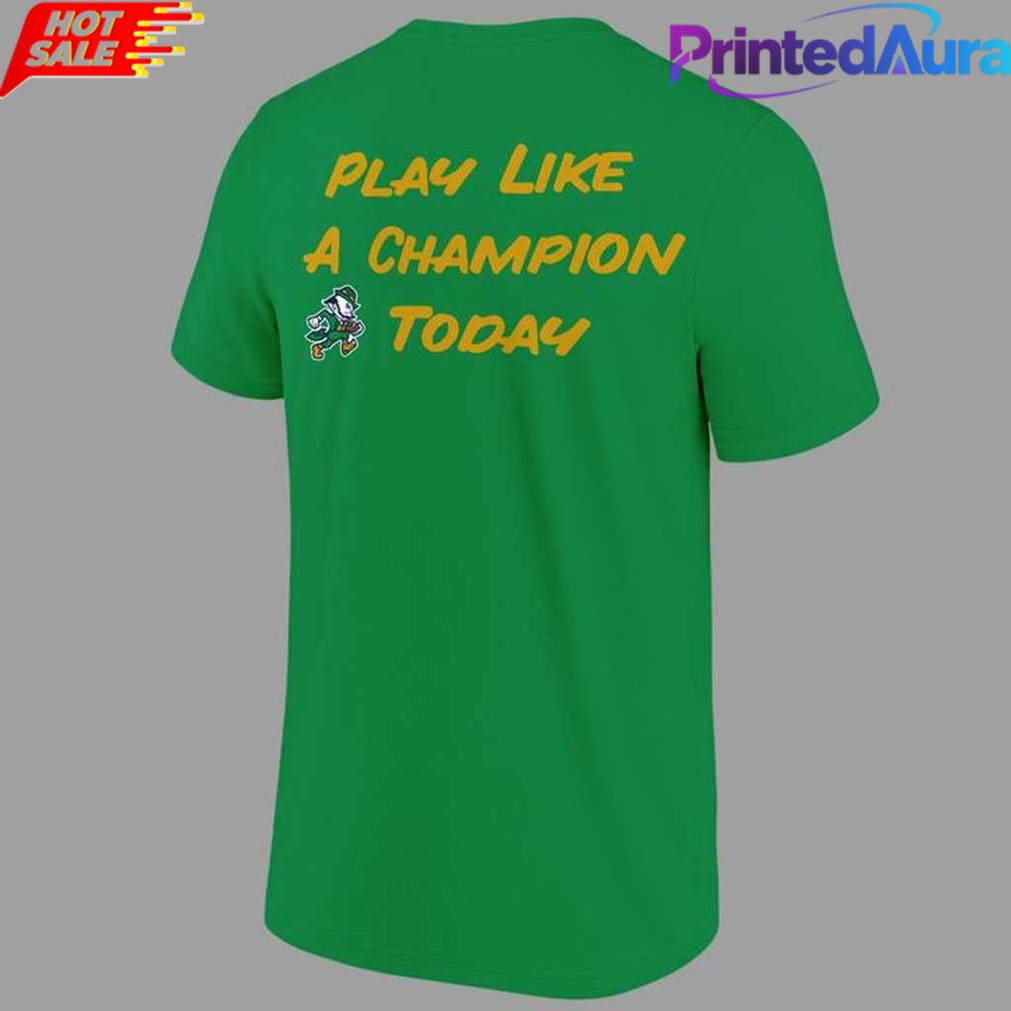 Notre Dame Fighting Irish 2026 Play Like A Champion Today Tee Notre Dame Fighting Irish 2026 Play Like A Champion Today Tee