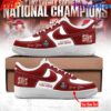 Oklahoma Baseball 2026 National Champions AJ1 Sneakers Oklahoma Baseball 2026 National Champions AJ1 Sneakers