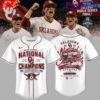 Oklahoma Baseball 2026 National Champions Special Red Baseball Jersey Oklahoma Baseball 2026 National Champions Special Red Baseball Jersey
