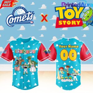 Oklahoma City Comets x Toy Story Night Custom Baseball Jersey