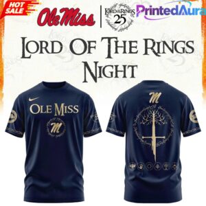 Ole Miss Football x The Lord of The Rings Night 2026 Special Tee
