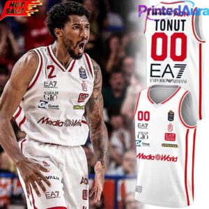 Olimpia Milano 2026 White Basketball Jersey