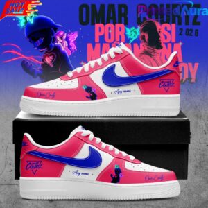 Omar Courtz Por Si Maana No Estoy Tour 2026 Signature Custom Name AF1 3 Omar Courtz Por Si Maana No Estoy Tour 2026 Signature Custom Name AF1 3