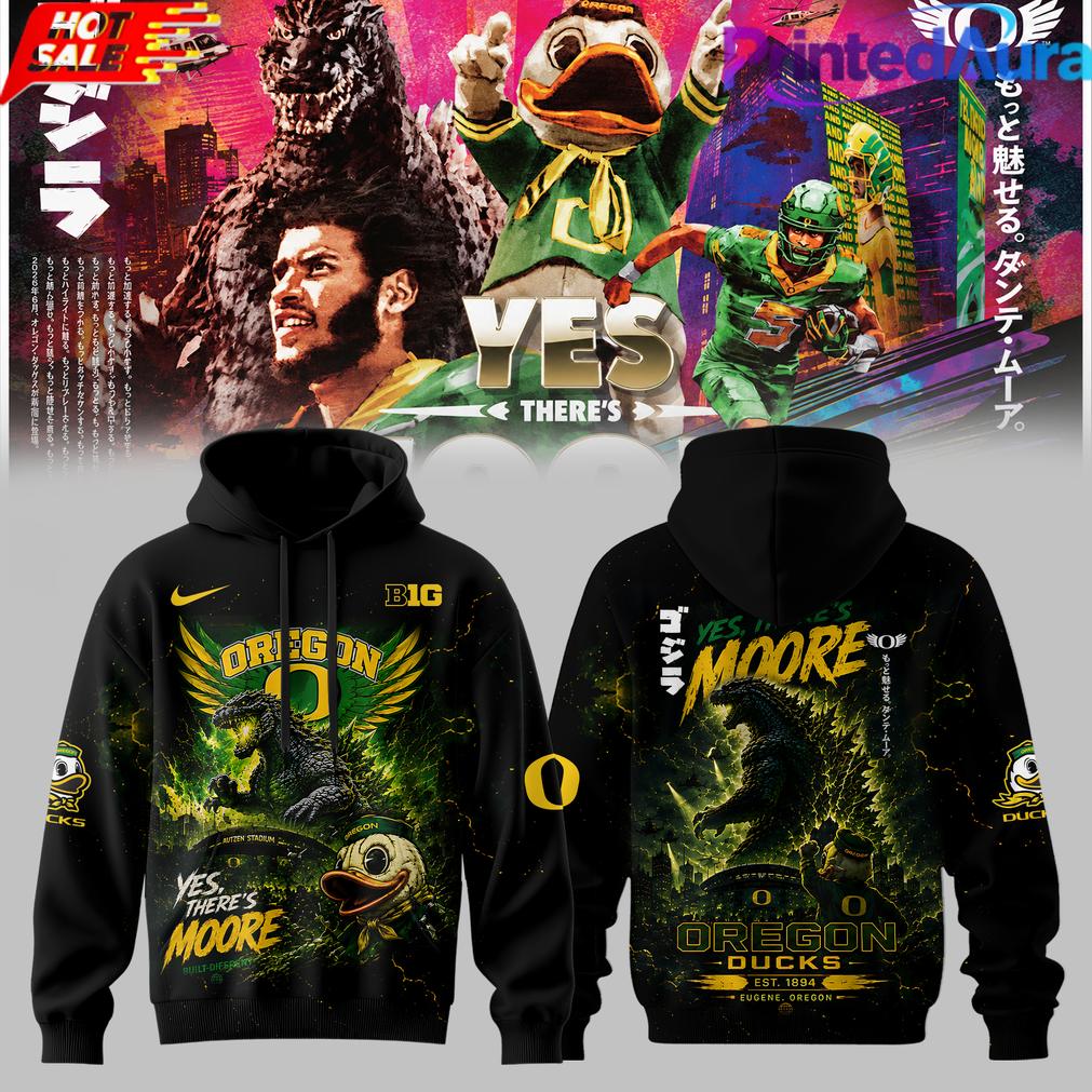 Oregon Ducks x Godzilla Edition Hoodie Oregon Ducks x Godzilla Edition Hoodie