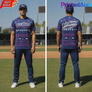 Pensacola Blue Wahoos Half Way To Holiday Night 2026 Hoodie