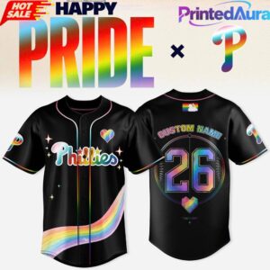 Philadelphia Phillies Love Wins Pride Month 2026 Baseball Jersey