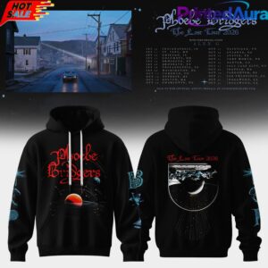 Phoebe Bridgers x The Lost Tour 2026 Black Hoodie