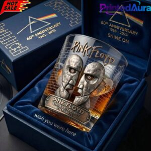 Pink Floyd 60th Anniversary Commemorative Whiskey Glass 1