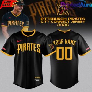 Pittsburgh Pirates 2026 City Connect Limited Custom Baseball Jersey
