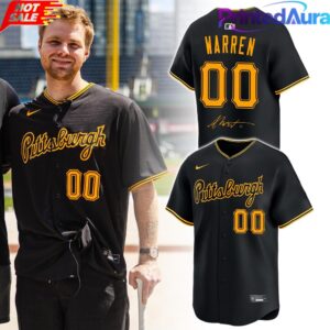 Pittsburgh Pirates Alex Warren Custom Baseball Jersey