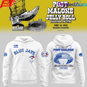 Post Malone The BIG ASS Stadium Tour 2026 At Rogers Stadium Hoodie
