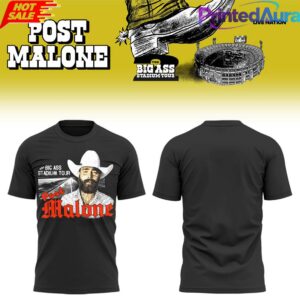 Post Malone – The BIG ASS Stadium Tour 2026 Tee 2D