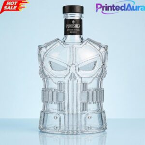 Punisher Skull Tactical Armor Whiskey Bottle - Limited Edition 2