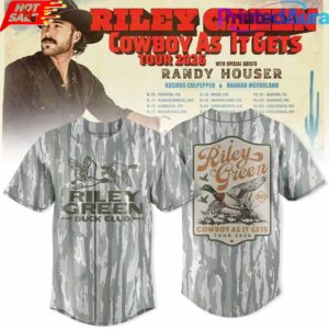 Riley Green Cowboy As It Gets Tour 2026 Special Jersey
