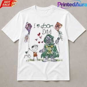 Robert Downey Jr I Love Doom Dad Doctor Doom Tee Father’s Day Gift