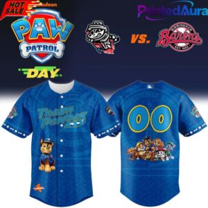 Rocket City Trash Panda 2026 Paw Patrol Adventure Day Jersey