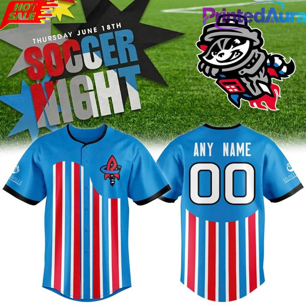 Rocket City Trash Pandas 2026 Soccer Night Jersey Rocket City Trash Pandas 2026 Soccer Night Jersey