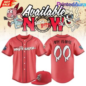 Rocket City Trash Pandas Alabama White Sauce Custom Jersey