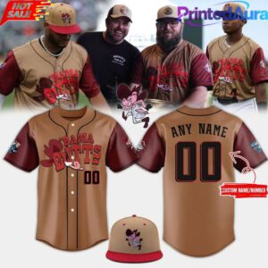 Rocket City Trash Pandas Bama Butts Day Custom Baseball Jersey