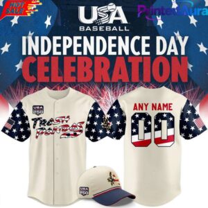 Rocket City Trash Pandas x America250 Independence Day Limited Custom Jersey