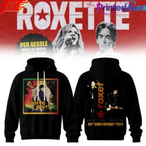 Roxette 40th Anniversary Tour 2026 Hoodie