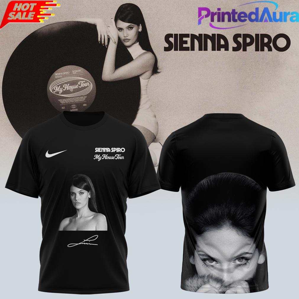 SIENNA SPIRO My House Tour 2026 Limited Edition Signature Shirt SIENNA SPIRO My House Tour 2026 Limited Edition Signature Shirt