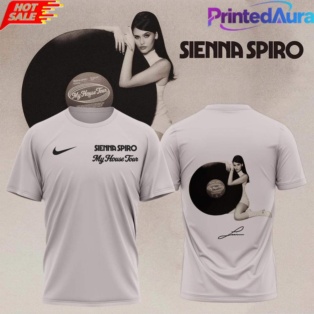 SIENNA SPIRO My House Tour 2026 Limited Edition Signature Shirt SIENNA SPIRO My House Tour 2026 Limited Edition Signature Shirt