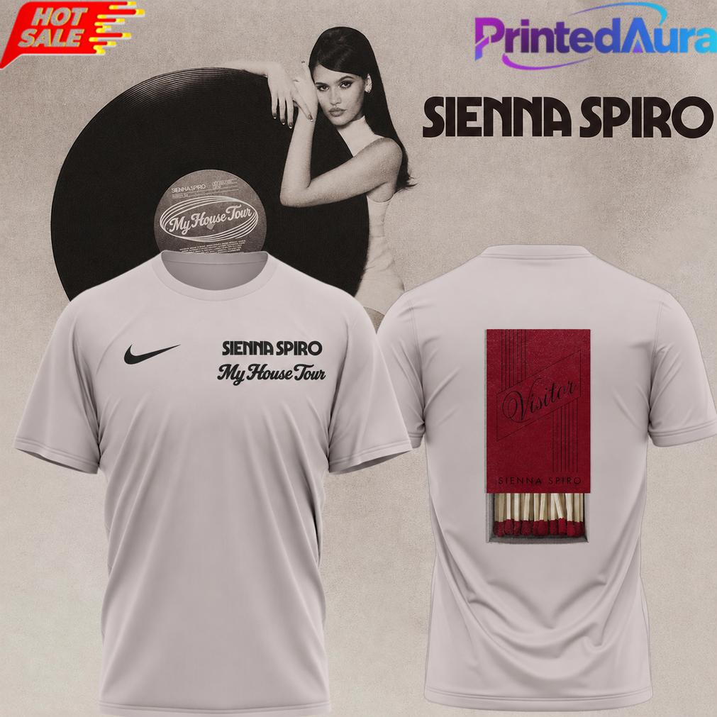 SIENNA SPIRO My House Tour 2026 Limited Edition Signature Shirt SIENNA SPIRO My House Tour 2026 Limited Edition Signature Shirt